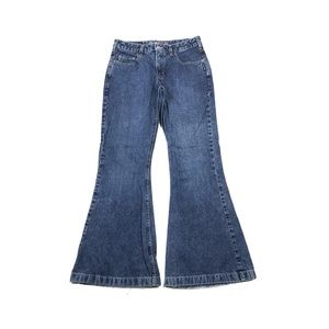 Silver Flare Jeans - Size 29W 31L